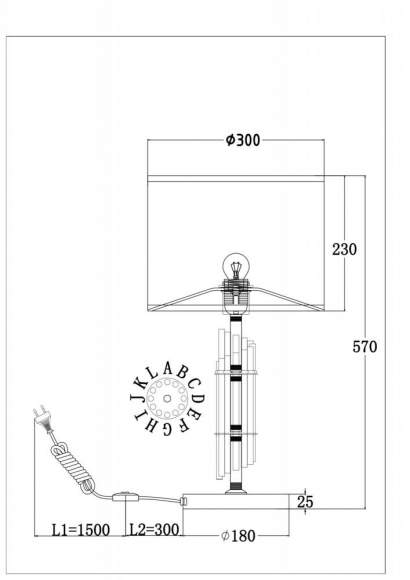 Настольная лампа Maytoni Alloro MOD088TL-01BS Настольная лампа Maytoni Alloro MOD088TL-01BS