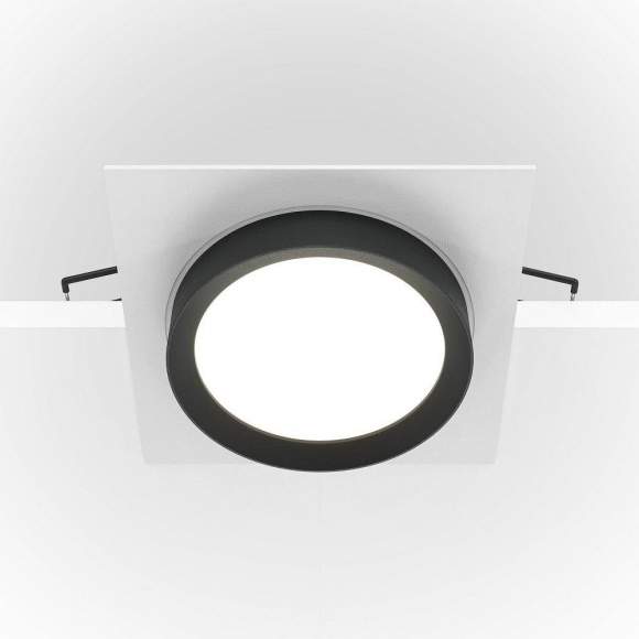 Встраиваемый светильник Maytoni Hoop DL086-GX53-SQ-WB Встраиваемый светильник Maytoni Hoop DL086-GX53-SQ-WB