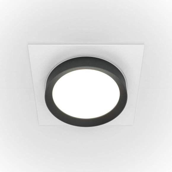 Встраиваемый светильник Maytoni Hoop DL086-GX53-SQ-WB Встраиваемый светильник Maytoni Hoop DL086-GX53-SQ-WB