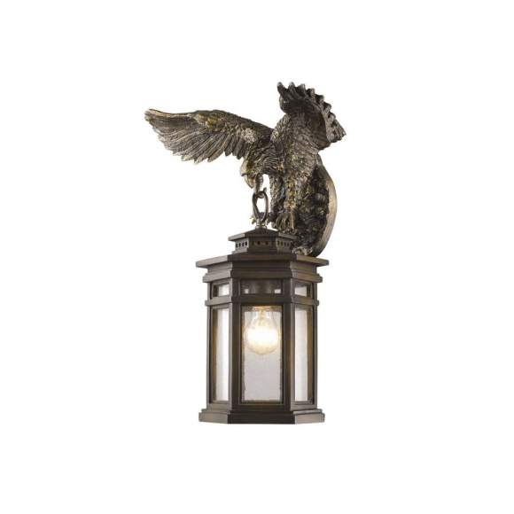 Настенный уличный светильник  с лампочкой Favourite 1458-1W+Lamps А60 Настенный уличный светильник  с лампочкой Favourite 1458-1W+Lamps А60