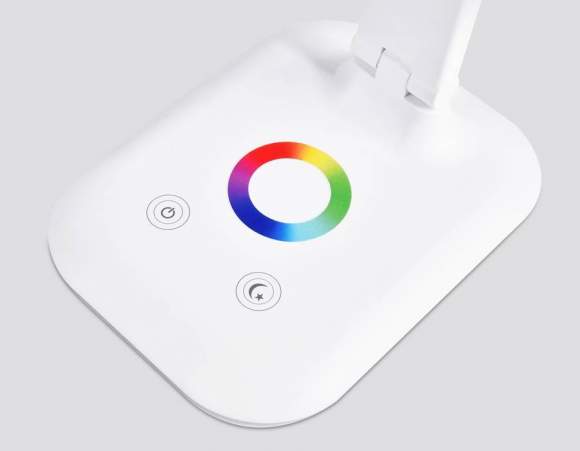 Светодиодная настольная лампа с RGB подсветкой Ambrella light Desk DE530 Светодиодная настольная лампа с RGB подсветкой Ambrella light Desk DE530