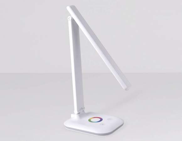 Светодиодная настольная лампа с RGB подсветкой Ambrella light Desk DE530 Светодиодная настольная лампа с RGB подсветкой Ambrella light Desk DE530