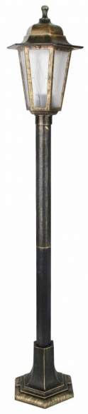 Светильник садово-парковый Camelion  PP6101 C64 НТУ 06-60-002 У1 ''Оскар 3'' черный+бронза 13855