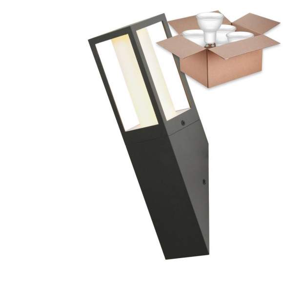 Уличный светильник с лампочкой Favourite Later 3036-1W+Lamps Gu10 Уличный светильник с лампочкой Favourite Later 3036-1W+Lamps Gu10