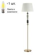 Торшер с лампочкой Odeon Light Candy 4861/1FA+Lamps Е27 Свеча