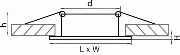 Встраиваемый светодиодный светильник Lega 16 Lightstar 11037