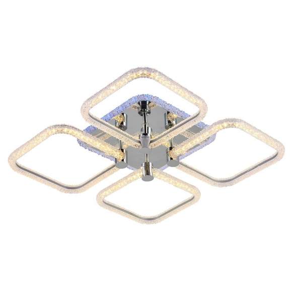 Потолочный светодиодный светильник с пультом ДУ Profit Light 8049/4 CHR Потолочный светодиодный светильник с пультом ДУ Profit Light 8049/4 CHR