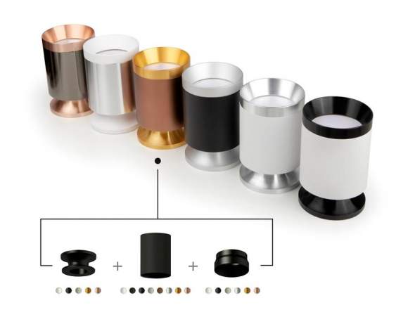 Насадка передняя для корпуса светильника с диаметром отверстия D60mm Ambrella light Diy Spot N6134 Насадка передняя для корпуса светильника с диаметром отверстия D60mm Ambrella light Diy Spot N6134