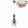 Подвесной светильник Crystal Lux с лампочкой Mateo SP1+Lamps E27 P45