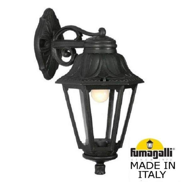E22.131.000.AXF1RDN Светильник уличный настенный Fumagalli Bisso/Anna