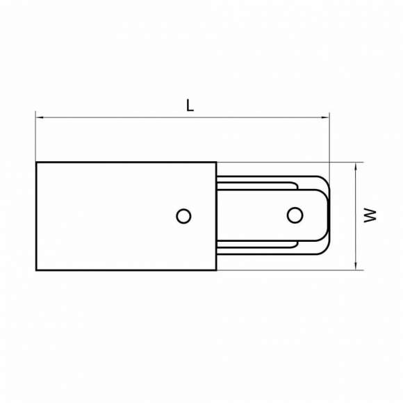 Однофазное боковое питание Barra Lightstar 502116