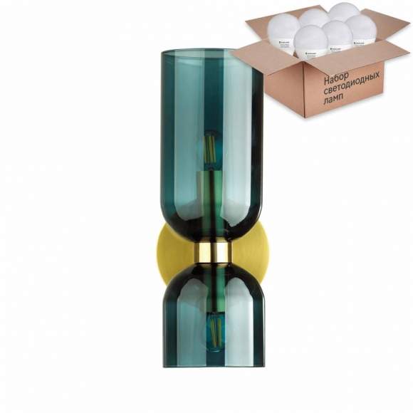 Бра с лампочками Odeon Light Orinoco 4803/2W+Lamps E14 P45 Бра с лампочками Odeon Light Orinoco 4803/2W+Lamps E14 P45