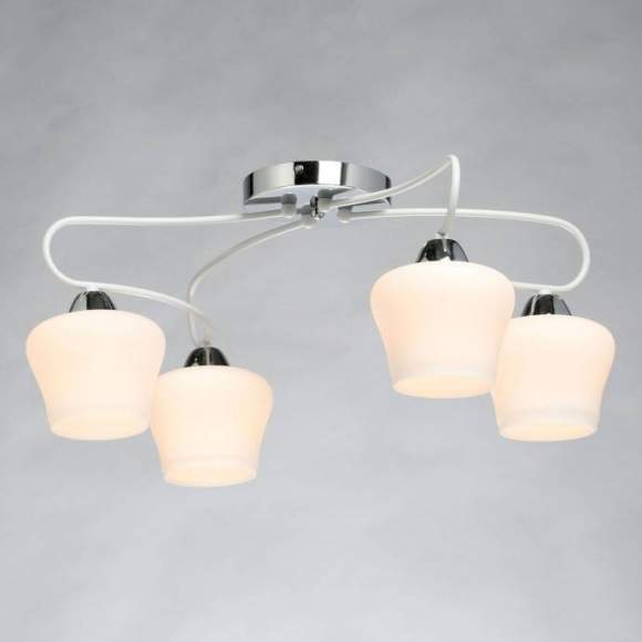 Потолочная люстра DeMarkt Альфа с поддержкой Алиса 324017704-A Потолочная люстра DeMarkt Альфа с поддержкой Алиса 324017704-A