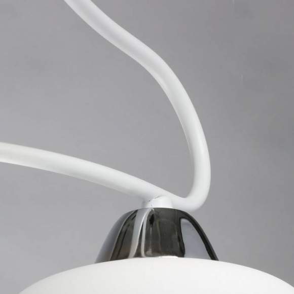 Потолочная люстра DeMarkt Альфа с поддержкой Алиса 324017704-A Потолочная люстра DeMarkt Альфа с поддержкой Алиса 324017704-A