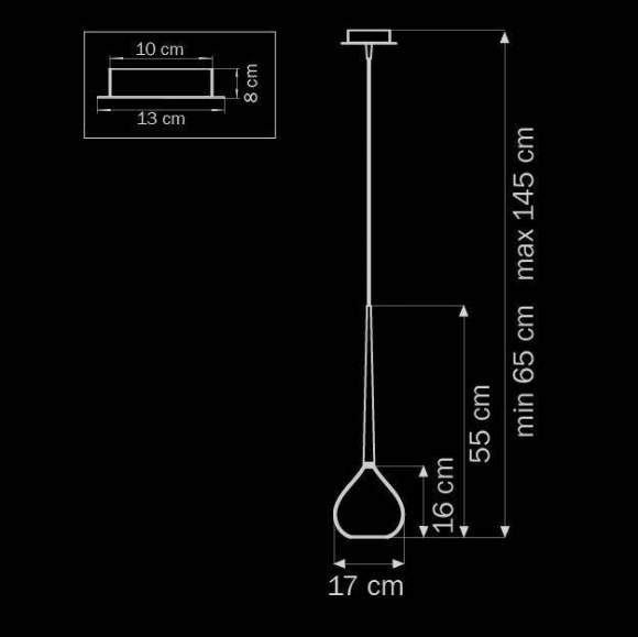 808110 Светильник подвесной LightStar Forma 808110 Светильник подвесной LightStar Forma