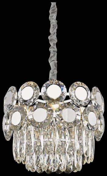 Люстра подвесная хрустальная Wertmark Claudia с поддержкой Маруся WE134.05.103-М