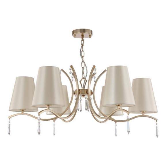 Подвесная люстра Crystal Lux с поддержкой Маруся RENATA RENATA SP6 GOLD-М