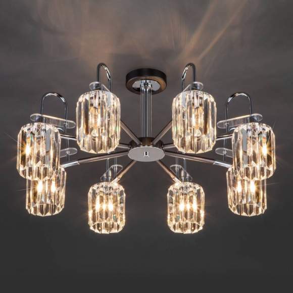 Люстра на штанге Евросвет Tenia 70090/8 графит a045142