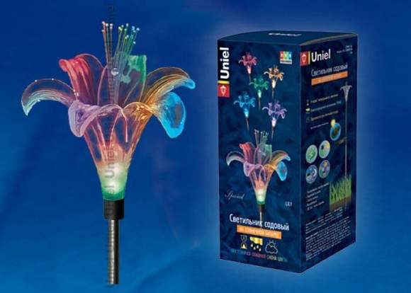 Светильник на солнечных батареях (07288) Uniel Special USL-S-104/MT810 Lily Светильник на солнечных батареях (07288) Uniel Special USL-S-104/MT810 Lily