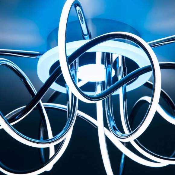 Потолочная светодиодная люстра с голосовым управлением Citilux Джемини Смарт CL229A151E Потолочная светодиодная люстра с голосовым управлением Citilux Джемини Смарт CL229A151E