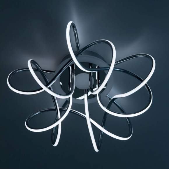 Потолочная светодиодная люстра с голосовым управлением Citilux Джемини Смарт CL229A151E Потолочная светодиодная люстра с голосовым управлением Citilux Джемини Смарт CL229A151E