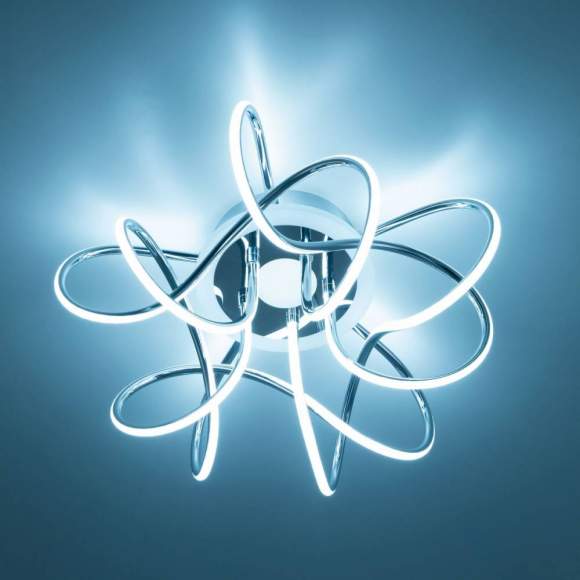 Потолочная светодиодная люстра с голосовым управлением Citilux Джемини Смарт CL229A151E Потолочная светодиодная люстра с голосовым управлением Citilux Джемини Смарт CL229A151E