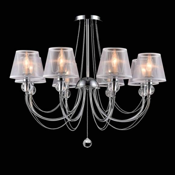 Люстра на штанге Freya Beverly (FR661-08-N) FR5661-PL-08-CH