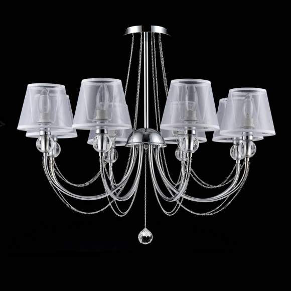 Люстра на штанге Freya Beverly (FR661-08-N) FR5661-PL-08-CH