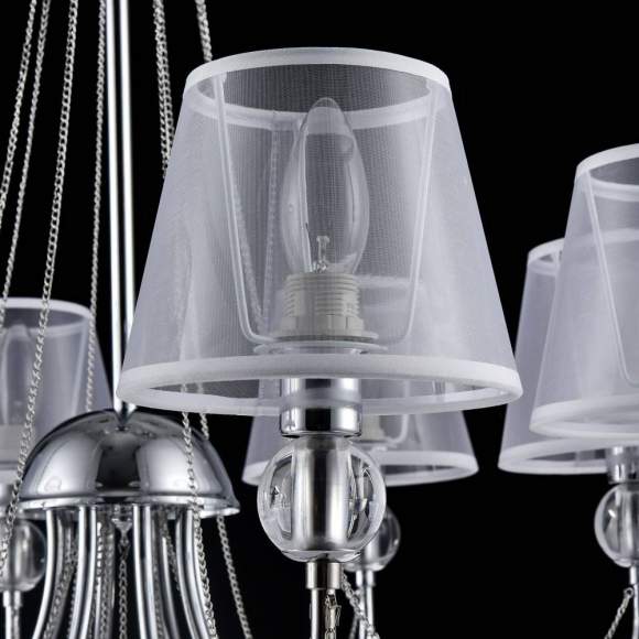 Люстра на штанге Freya Beverly (FR661-08-N) FR5661-PL-08-CH