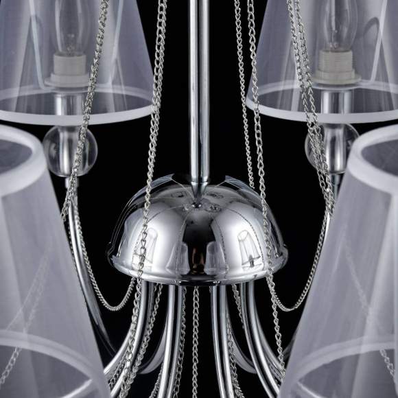 Люстра на штанге Freya Beverly (FR661-08-N) FR5661-PL-08-CH