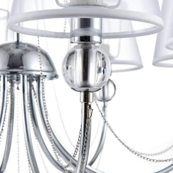 Люстра на штанге Freya Beverly (FR661-08-N) FR5661-PL-08-CH