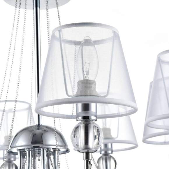 Люстра на штанге Freya Beverly (FR661-08-N) FR5661-PL-08-CH