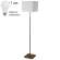 Торшер с лампочкой Arte Lamp North A5896PN-1PB+Lamps