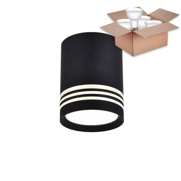 Накладной светильник с лампочкой Favourite Darar 3066-1C+Lamps Gu10 Накладной светильник с лампочкой Favourite Darar 3066-1C+Lamps Gu10