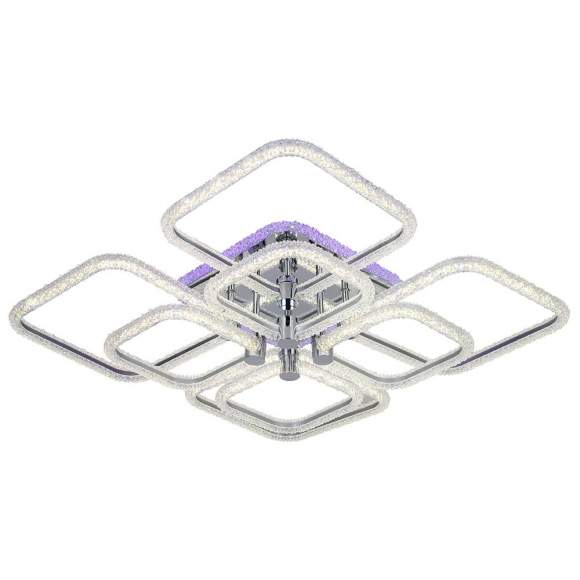 Потолочная светодиодная люстра с пультом ДУ Profit Light 8049/4+4 CHR B Потолочная светодиодная люстра с пультом ДУ Profit Light 8049/4+4 CHR B