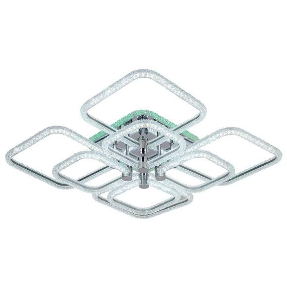 Потолочная светодиодная люстра с пультом ДУ Profit Light 8049/4+4 CHR B Потолочная светодиодная люстра с пультом ДУ Profit Light 8049/4+4 CHR B