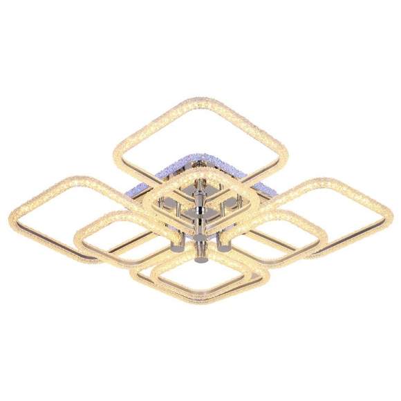 Потолочная светодиодная люстра с пультом ДУ Profit Light 8049/4+4 CHR B Потолочная светодиодная люстра с пультом ДУ Profit Light 8049/4+4 CHR B