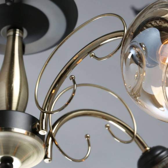 Потолочная люстра De Markt Альфа 324016505 Потолочная люстра De Markt Альфа 324016505