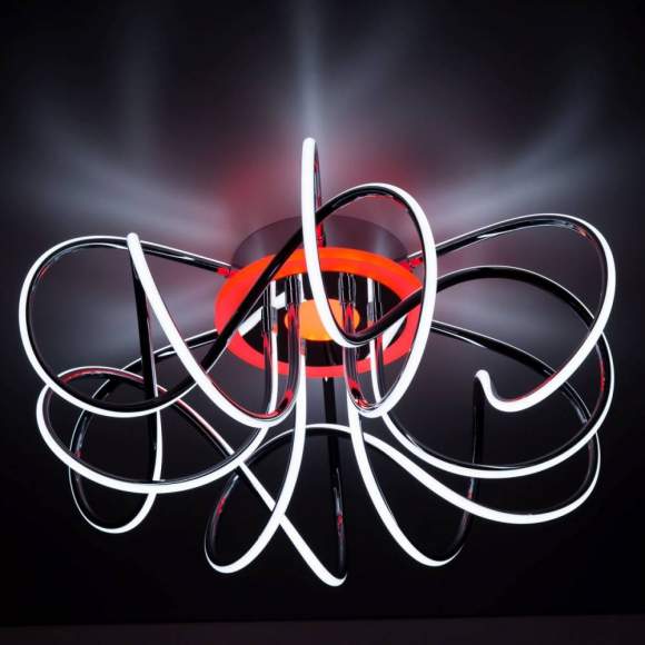 Потолочная светодиодная люстра с голосовым управлением Citilux Джемини Смарт CL229A161E Потолочная светодиодная люстра с голосовым управлением Citilux Джемини Смарт CL229A161E