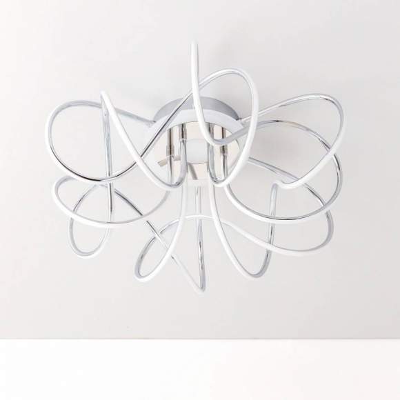 Потолочная светодиодная люстра с голосовым управлением Citilux Джемини Смарт CL229A161E Потолочная светодиодная люстра с голосовым управлением Citilux Джемини Смарт CL229A161E