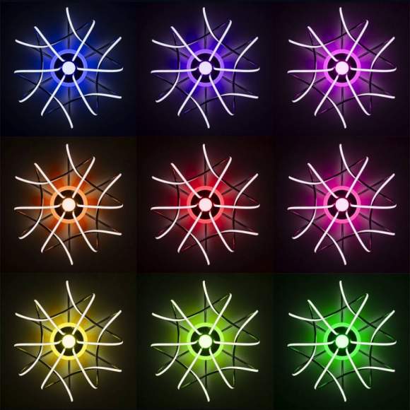 Потолочная светодиодная люстра с голосовым управлением Citilux Джемини Смарт CL229A161E Потолочная светодиодная люстра с голосовым управлением Citilux Джемини Смарт CL229A161E