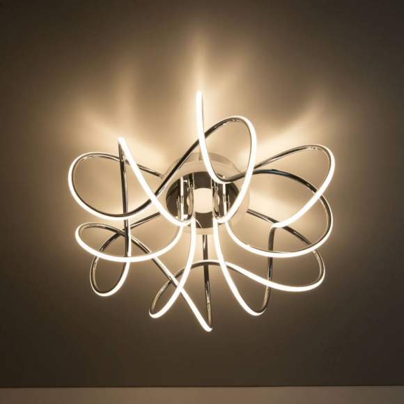 Потолочная светодиодная люстра с голосовым управлением Citilux Джемини Смарт CL229A161E Потолочная светодиодная люстра с голосовым управлением Citilux Джемини Смарт CL229A161E