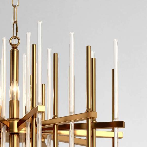 Подвесная люстра Умный дом Bogates Allure 356/6 латунь (a057236)