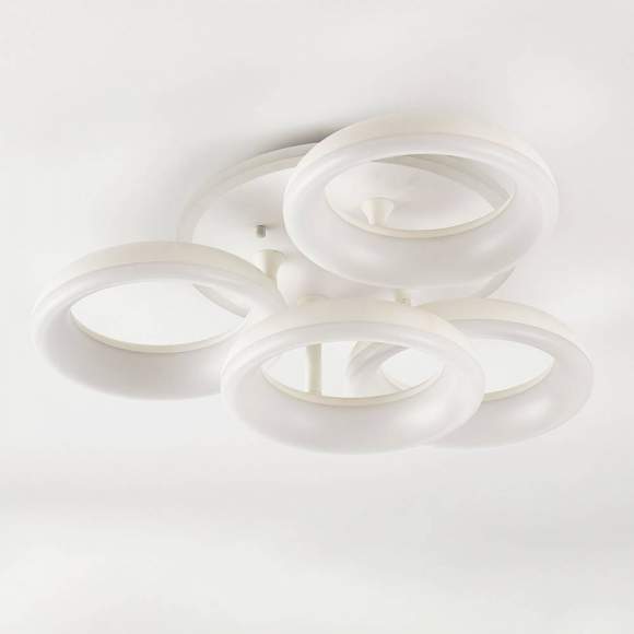 Светодиодная люстра с поддержкой ''Алиса'' и пультом Citilux Паркер Смарт CL225A140E