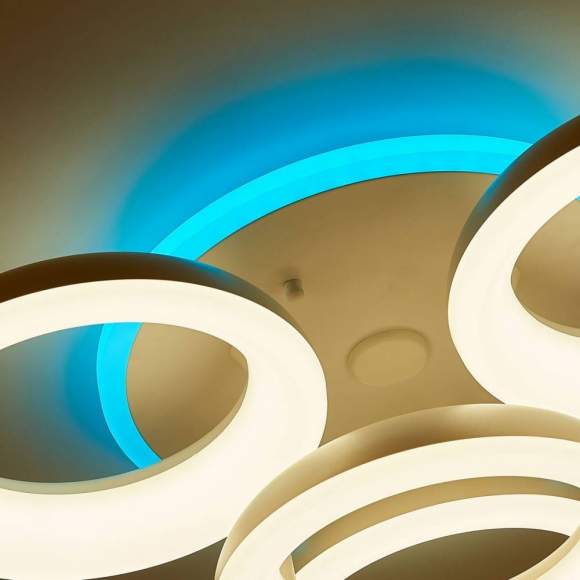 Светодиодная люстра с поддержкой ''Алиса'' и пультом Citilux Паркер Смарт CL225A140E