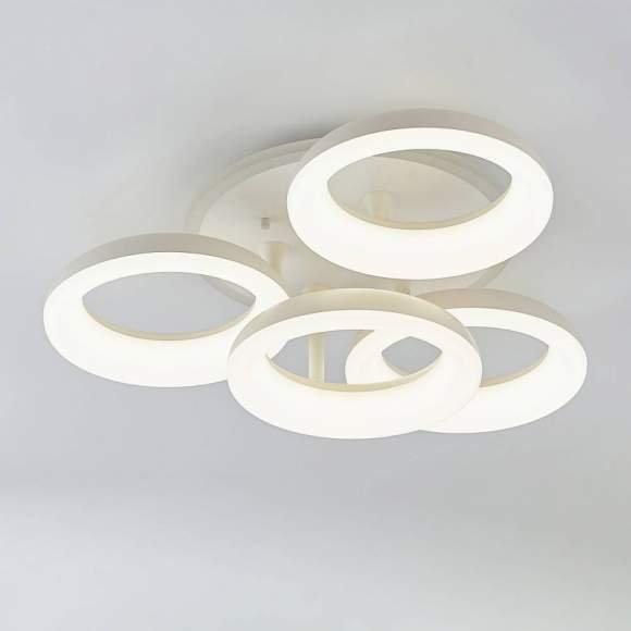 Светодиодная люстра с поддержкой ''Алиса'' и пультом Citilux Паркер Смарт CL225A140E