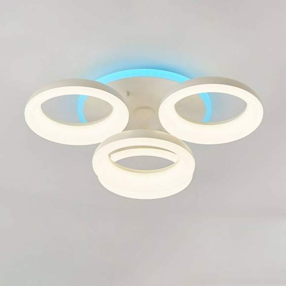 Светодиодная люстра с поддержкой ''Алиса'' и пультом Citilux Паркер Смарт CL225A140E