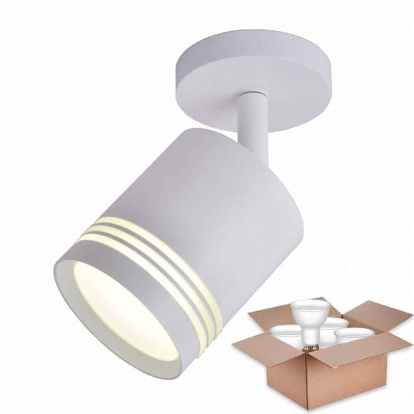 Спот с лампочкой Favourite Darar 3065-1U+Lamps Gu10 Спот с лампочкой Favourite Darar 3065-1U+Lamps Gu10