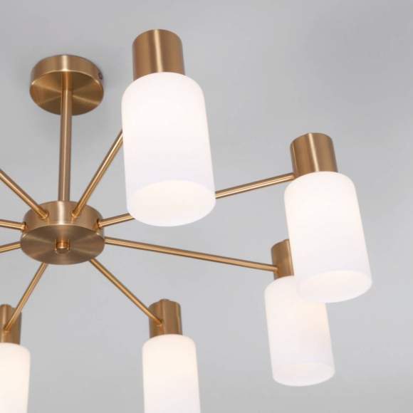 Потолочная люстра ЕВРОСВЕТ Vegga 70160/8 латунь (a057109) Потолочная люстра ЕВРОСВЕТ Vegga 70160/8 латунь (a057109)