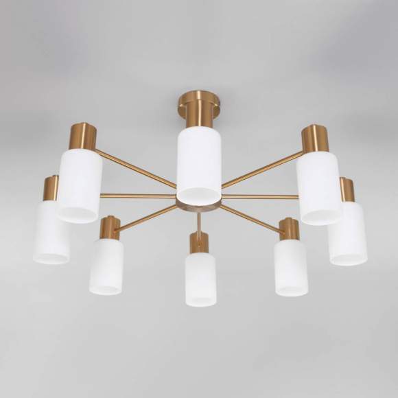 Потолочная люстра ЕВРОСВЕТ Vegga 70160/8 латунь (a057109) Потолочная люстра ЕВРОСВЕТ Vegga 70160/8 латунь (a057109)